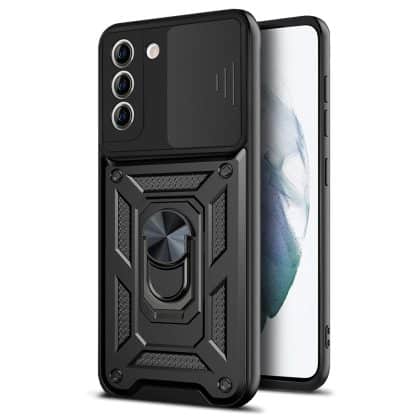 Techsuit CamShield Series - θήκη για Samsung Galaxy S21 5G - Μαύρο
