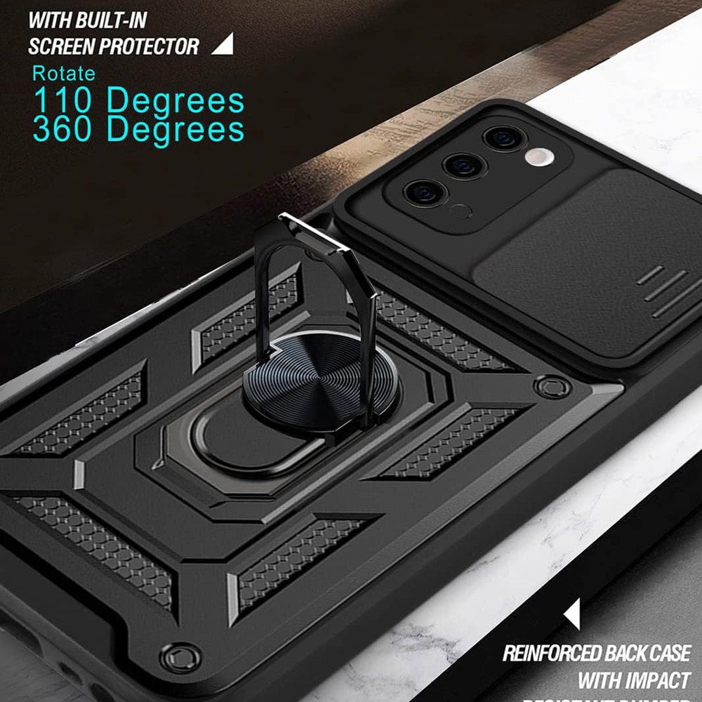 Techsuit CamShield Series - θήκη για Samsung Galaxy S20 - Μαύρο - Image 2