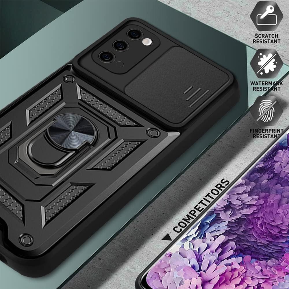 Techsuit CamShield Series - θήκη για Samsung Galaxy S20 - Μαύρο - Image 4