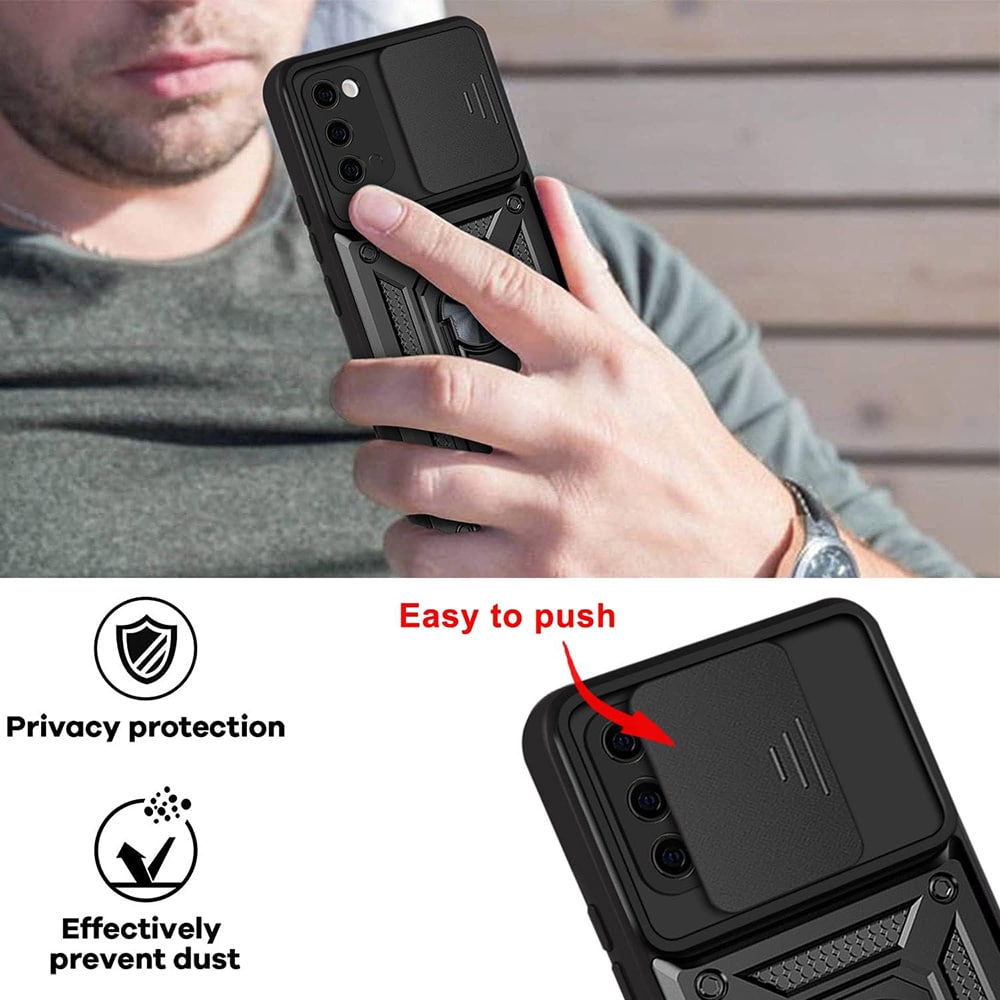 Techsuit CamShield Series - θήκη για Samsung Galaxy S20 - Μαύρο - Image 6