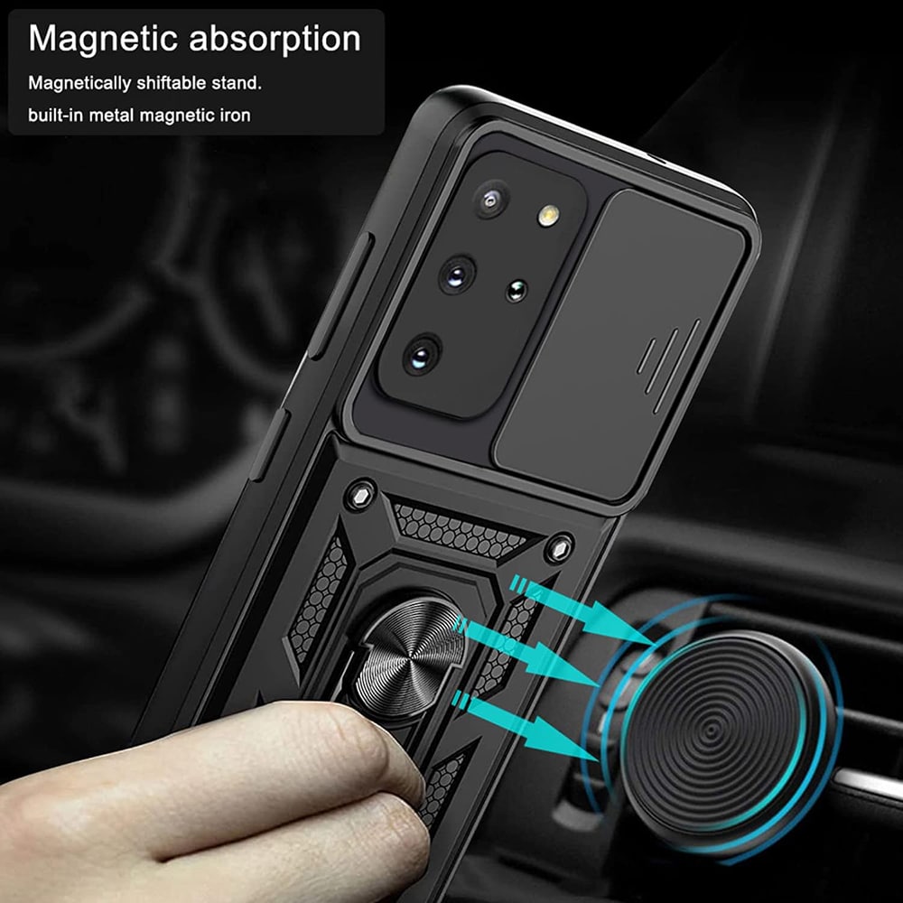 Techsuit CamShield Series - θήκη για Samsung Galaxy S20+ - Μαύρο - Image 2