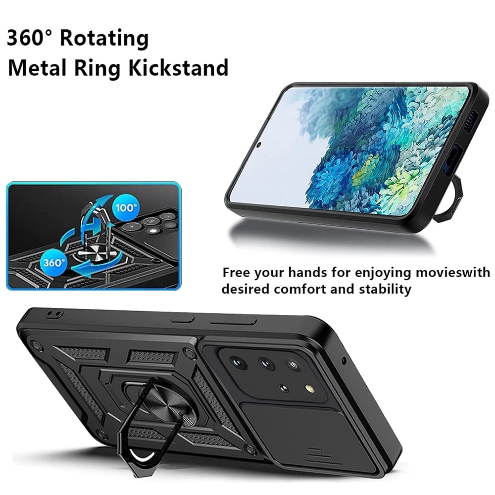 Techsuit CamShield Series - θήκη για Samsung Galaxy S20+ - Μαύρο - Image 6