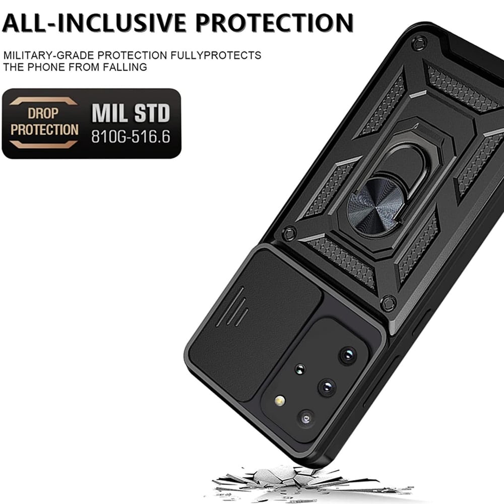Techsuit CamShield Series - θήκη για Samsung Galaxy S20+ - Μαύρο - Image 5
