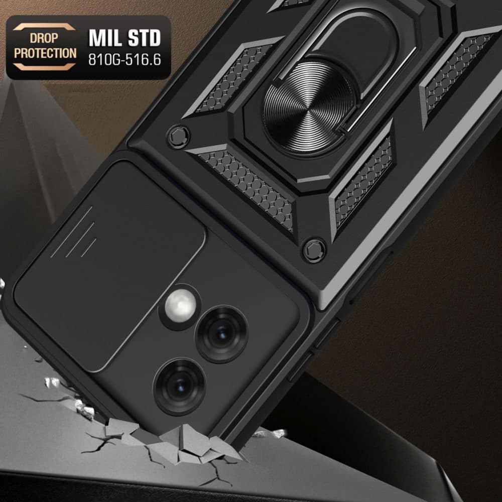 Techsuit CamShield Series - θήκη για Motorola Moto G84 - Μαύρο - Image 6