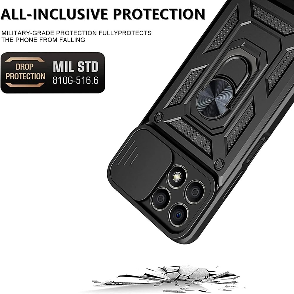 Techsuit CamShield Series - θήκη για Honor X6 / X8 5G 70 Lite - Μαύρο - Image 3