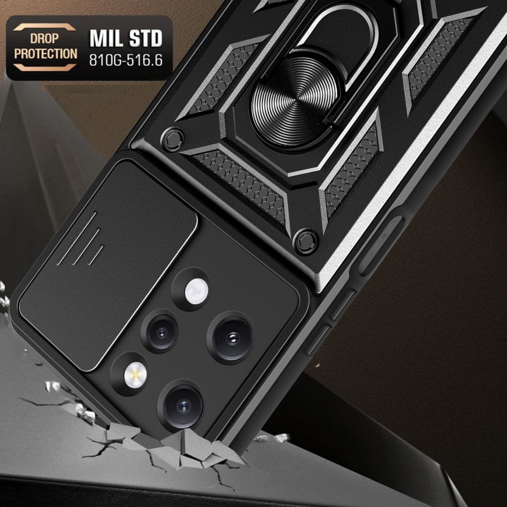Techsuit CamShield Series - θήκη για Xiaomi Redmi 12 / 5G - Μαύρο - Image 3