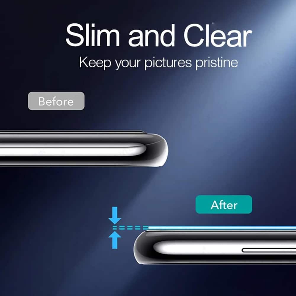 Techsuit - Full Camera Glass - Oppo Reno10 Pro - Black - Image 5