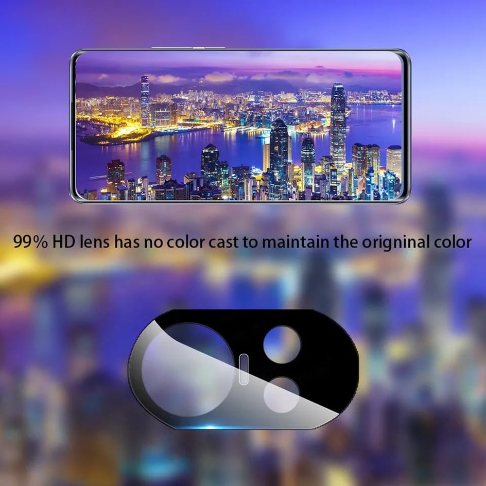 Techsuit - Full Camera Glass - Oppo Reno10 Pro - Black - Image 4