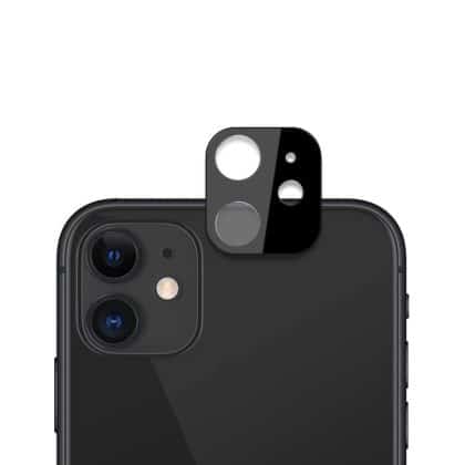 Techsuit - Full Camera Glass - iPhone 12 - Black
