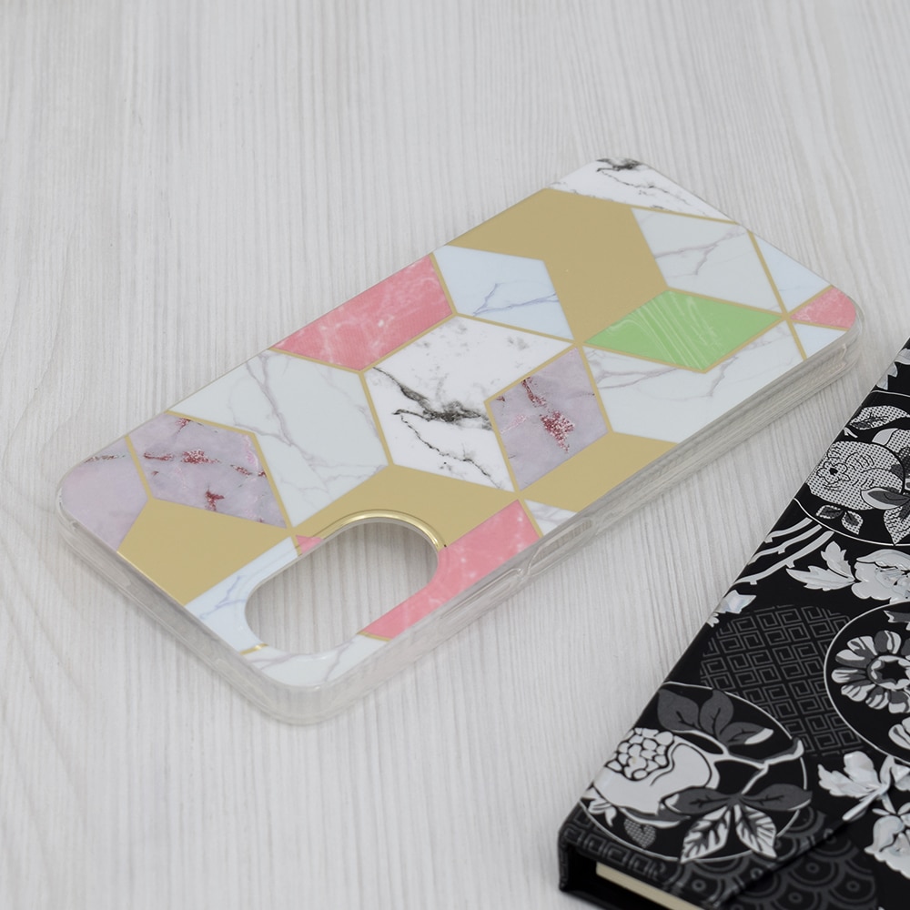 Techsuit Marble Series - θήκη για Oppo A17 - Πολύχρωμο - Image 4