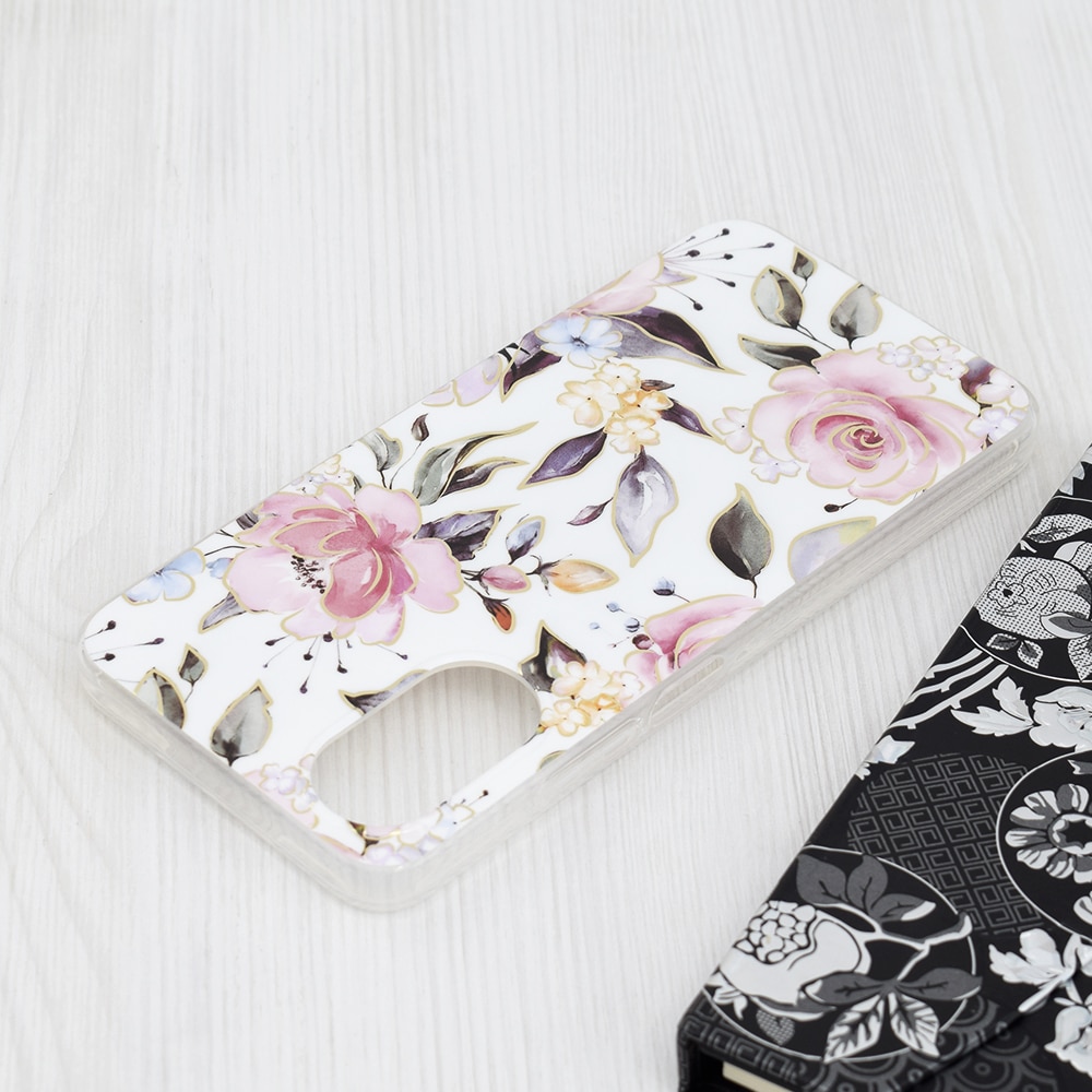Techsuit Marble Series - θήκη για Oppo A17 - Λευκό - Image 4