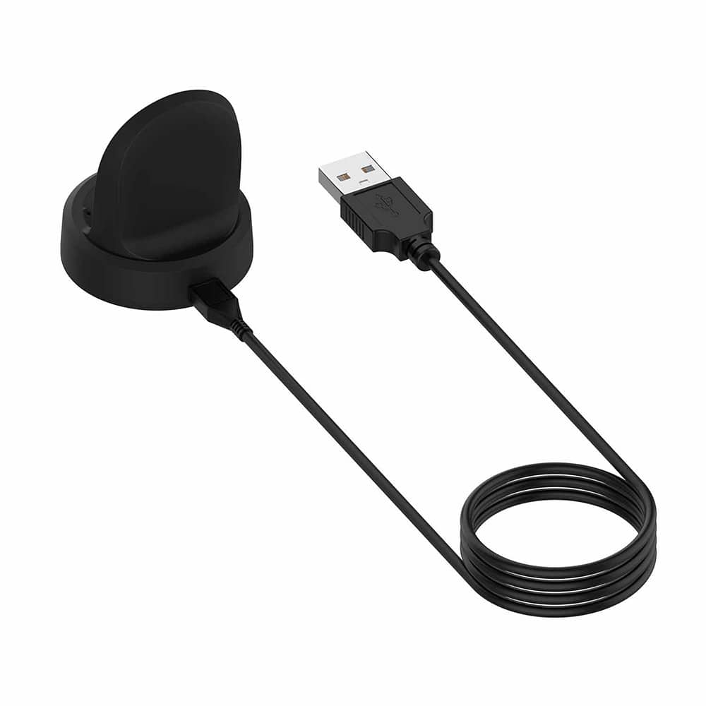 Techsuit - SmartWatch Wireless Charging Καλώδιο (TSC3) - for Samsung Galaxy Watch 3/4/5/6, 2.5W with Desk Holder - Black - Image 2