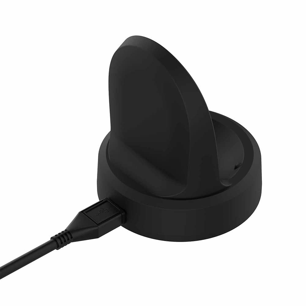 Techsuit - SmartWatch Wireless Charging Καλώδιο (TSC3) - for Samsung Galaxy Watch 3/4/5/6, 2.5W with Desk Holder - Black - Image 6