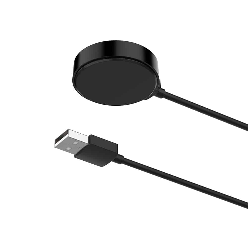 Techsuit - SmartWatch Wireless Charging Καλώδιο (THC1) - for Huawei Watch 4/4 Pro/Honor 4 Pro, USB, 10W, Desk Holder - Black - Image 6