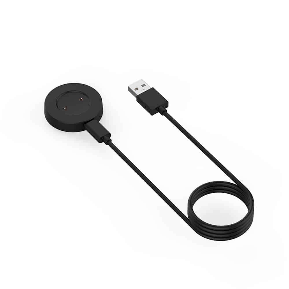 Techsuit - Καλώδιο Ασύρματης Φόρτισης SmartWatch (THC3) - για Huawei Watch, Honor Watch, USB, 3.5W με Βάση Γραφείου - Μαύρο - Image 3