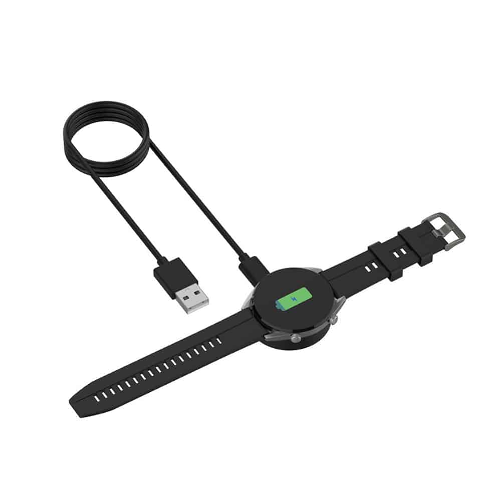 Techsuit - Καλώδιο Ασύρματης Φόρτισης SmartWatch (THC3) - για Huawei Watch, Honor Watch, USB, 3.5W με Βάση Γραφείου - Μαύρο - Image 7