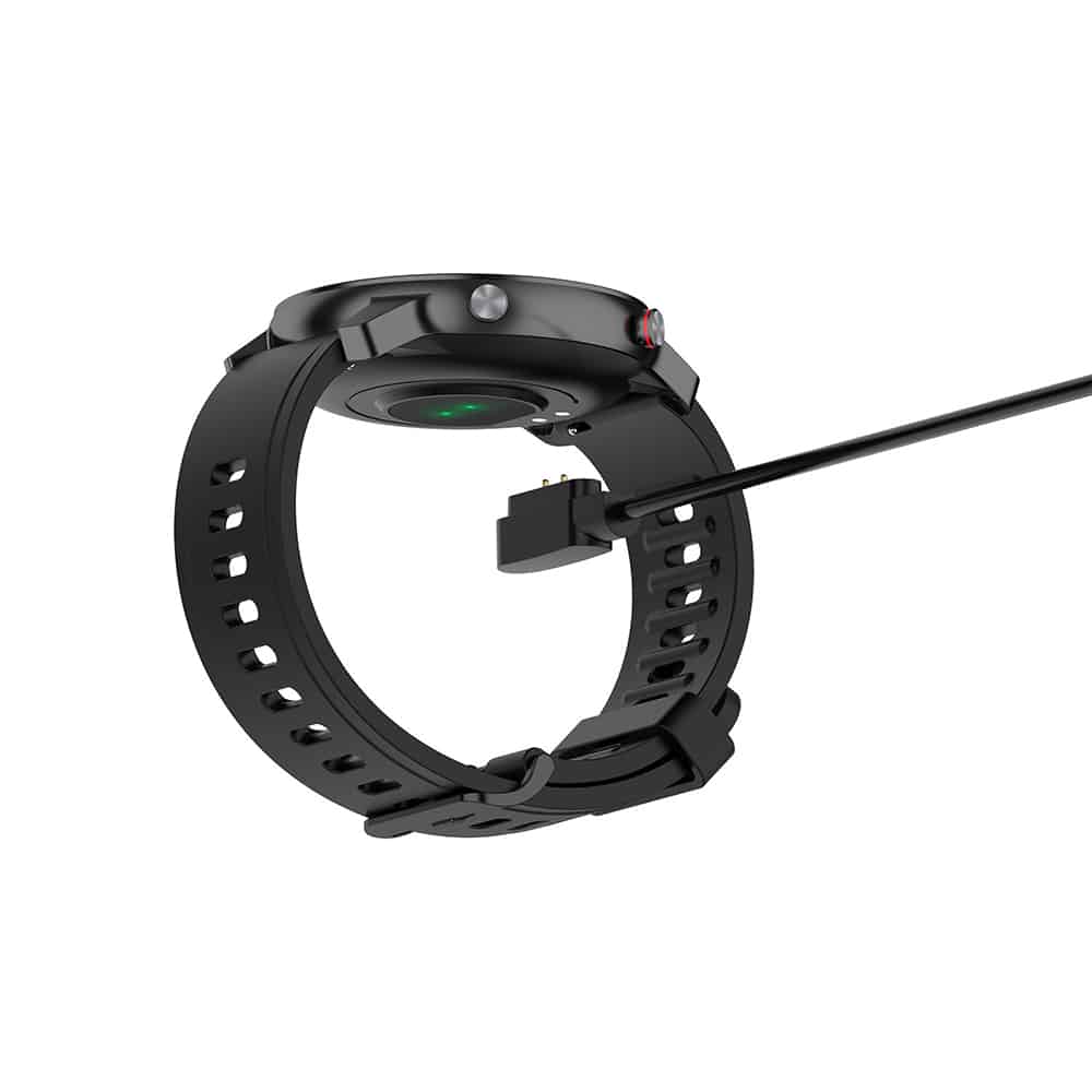 Techsuit - Καλώδιο Ασύρματης Φόρτισης SmartWatch (TXC4) - για Haylou Watch, USB, 3.5W - Μαύρο - Image 2