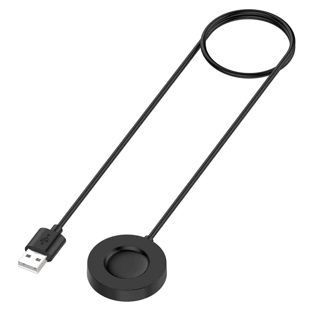 Techsuit - SmartWatch Wireless Charging Καλώδιο (TXC6) - for Xiaomi Watch S1 Pro, USB, 4W with Desk Holder - Black - Image 2
