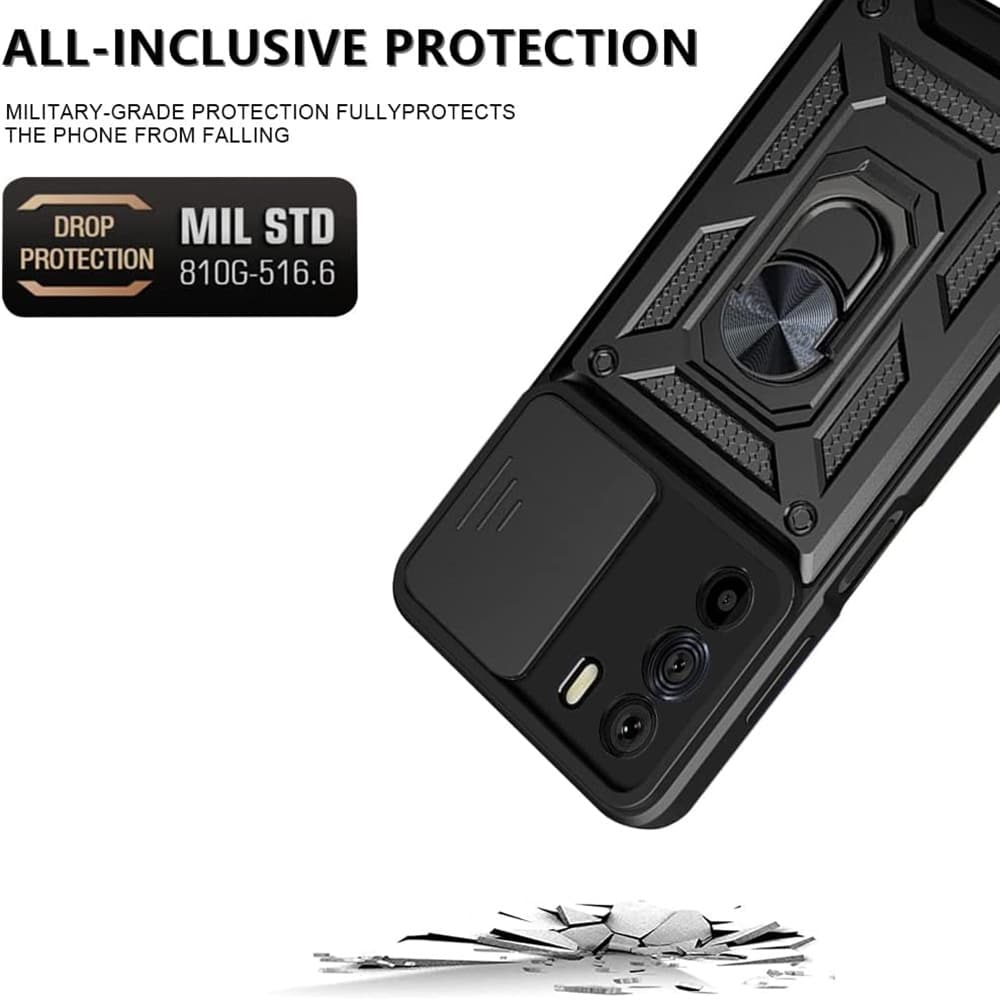 Techsuit CamShield Series - θήκη για Motorola Edge 30 - Μαύρο - Image 5