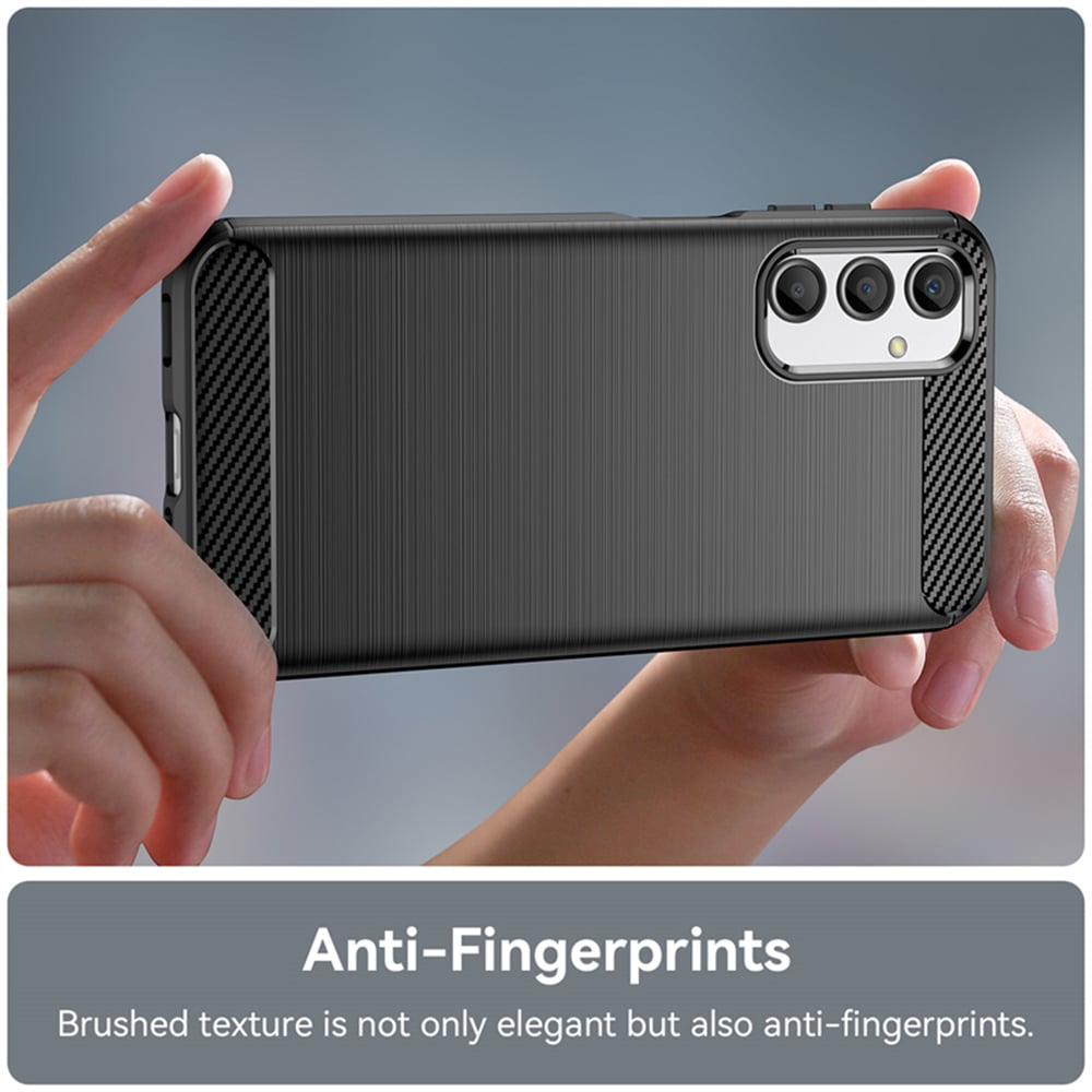 Techsuit Carbon Silicone - Samsung Galaxy A25 - Μαύρο - Image 5