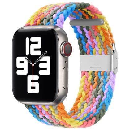 Techsuit - Watchband (W032) - Apple Watch 1/2/3/4/5/6/7/8/9/10/11/SE/SE 2/SE 3/Ultra/Ultra 2/Ultra 3 (42/44/45/46/49mm) - Heartbeat Purple