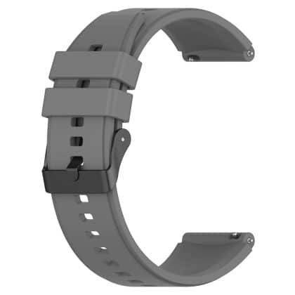 Techsuit - Watchband 20mm (W026) - Samsung Galaxy Watch 4/5/Active 2, Huawei Watch GT 3 (42mm)/GT 3 Pro (43mm) - Gray
