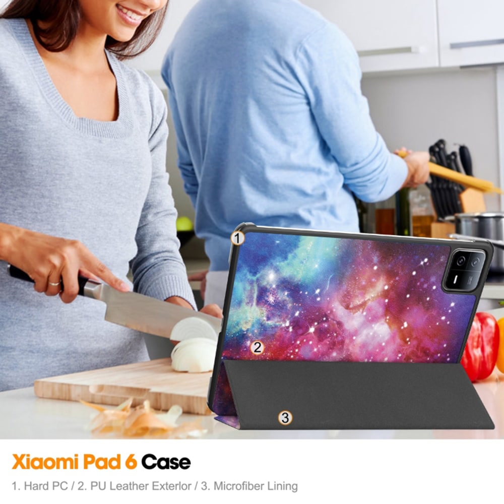Techsuit FlipCraft - Xiaomi Pad 6 / Pro - Πολύχρωμο - Image 7