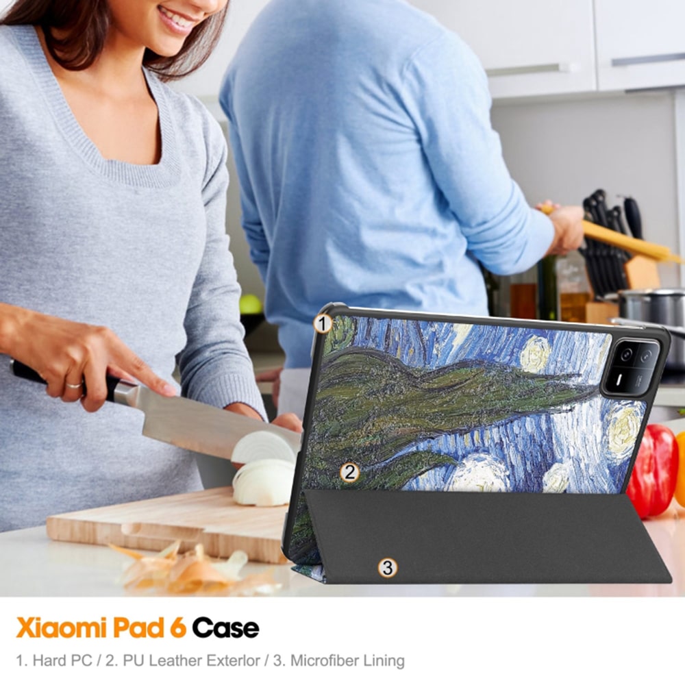 Techsuit FlipCraft - Xiaomi Pad 6 / Pro - Πολύχρωμο - Image 7