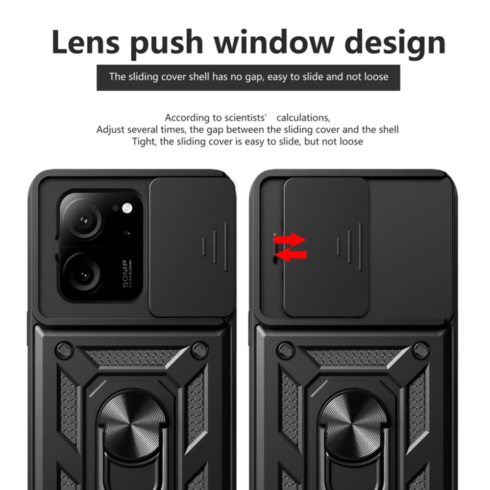 Techsuit CamShield Series - θήκη για Xiaomi 13T / Pro - Μαύρο - Image 3