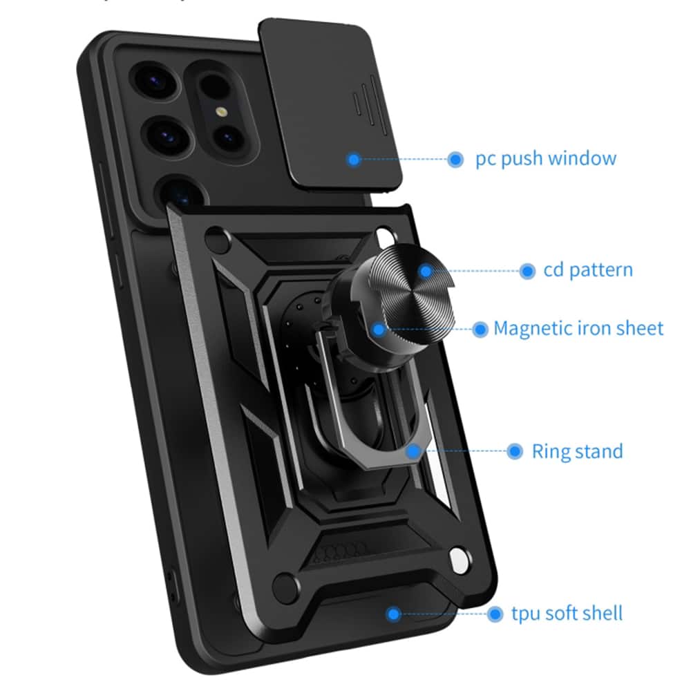 Techsuit CamShield Series - θήκη για Samsung Galaxy S24 Ultra - Μαύρο - Image 6