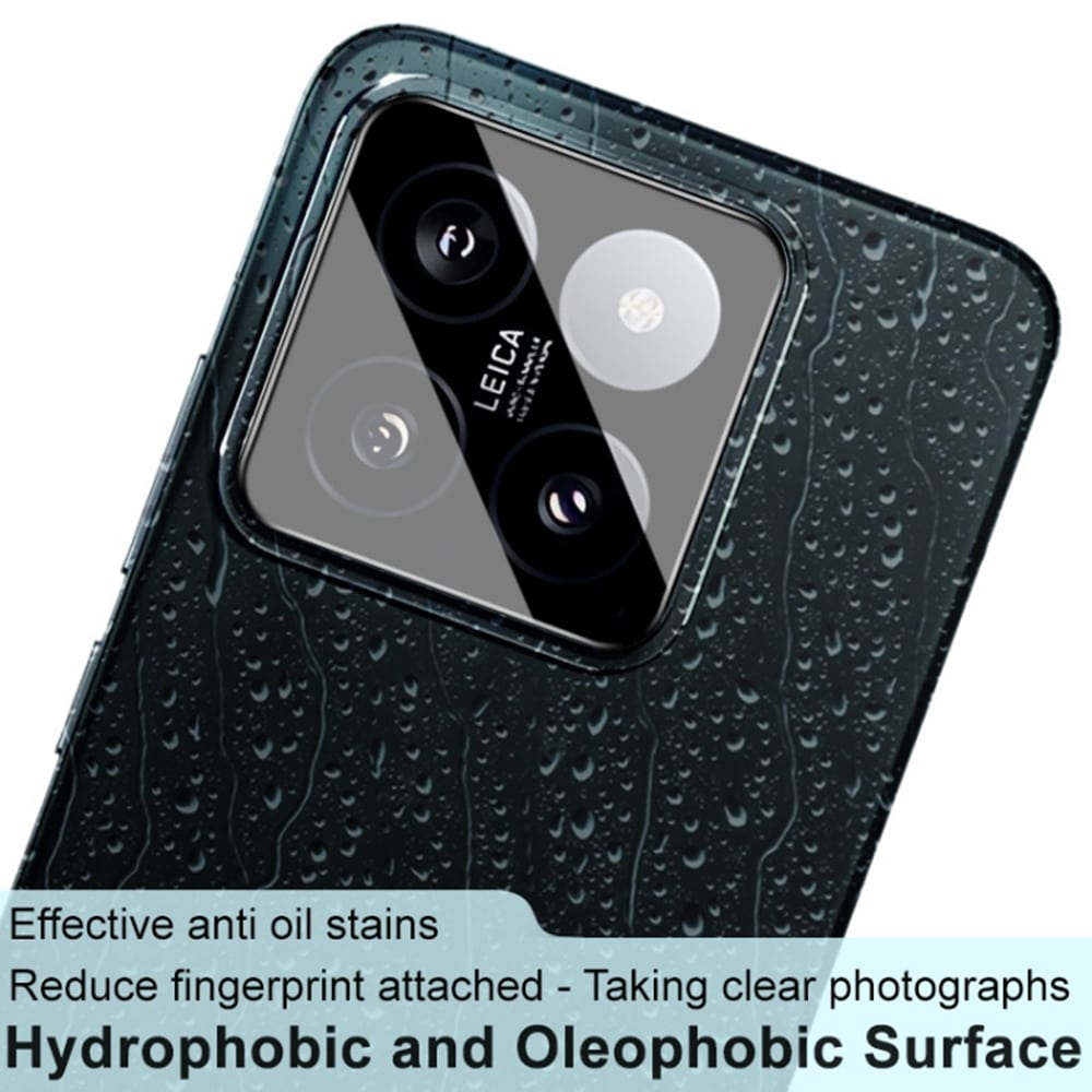 Techsuit - Full Camera Glass - Xiaomi 14 - Black - Image 2