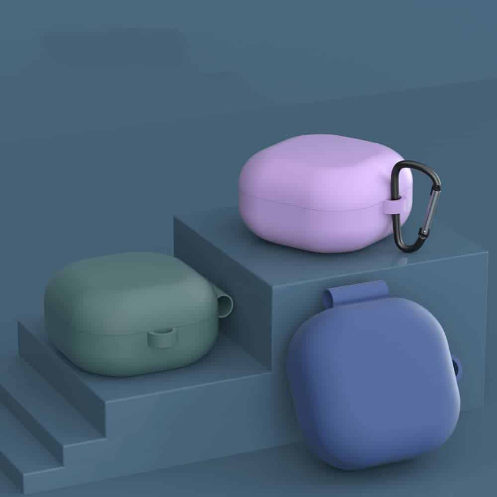 Techsuit - Θήκη Σιλικόνης - για Samsung Galaxy Buds FE / 2 Pro / 2 / Live / Pro, Λείο Υπερλεπτό Υλικό - Μαύρο - Image 5