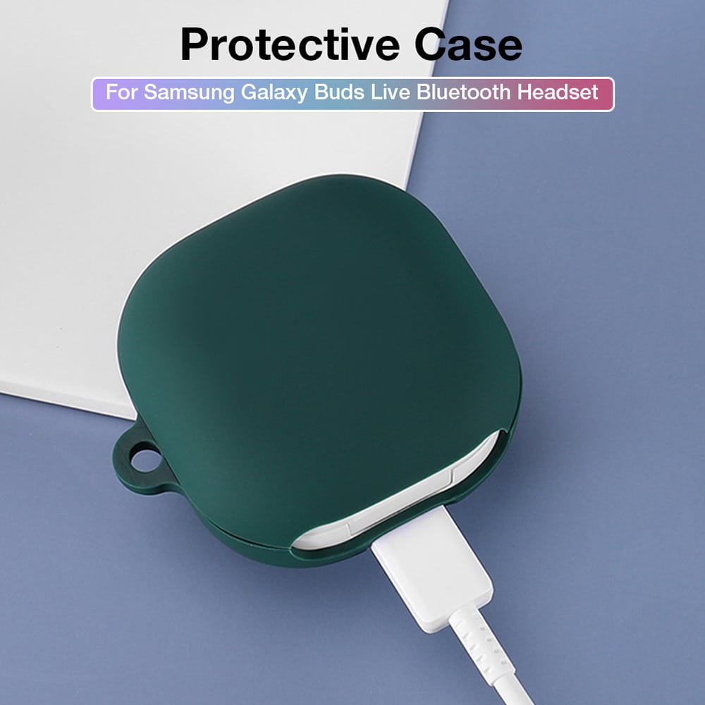 Techsuit - Θήκη Σιλικόνης - για Samsung Galaxy Buds FE / 2 Pro / 2 / Live / Pro, Λείο Υπερλεπτό Υλικό - Μαύρο - Image 8