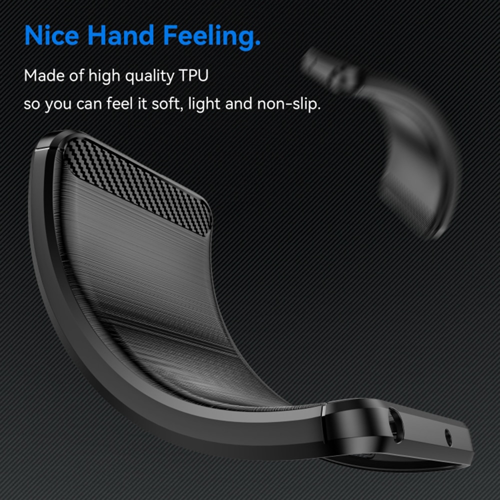 Techsuit Carbon Silicone - θήκη για Samsung Galaxy A35 - Μαύρο - Image 5