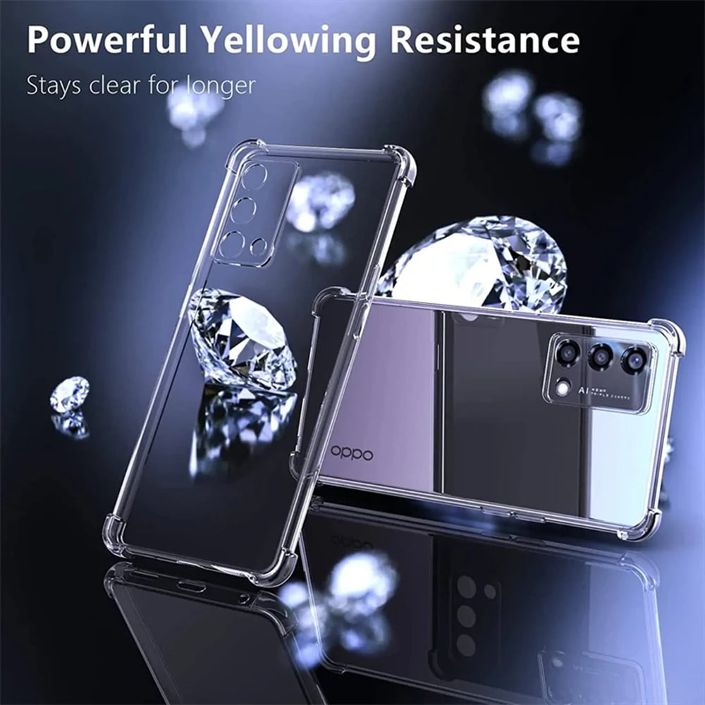 Techsuit Shockproof Clear Silicone - θήκη για Oppo Reno10 - Διάφανο - Image 6