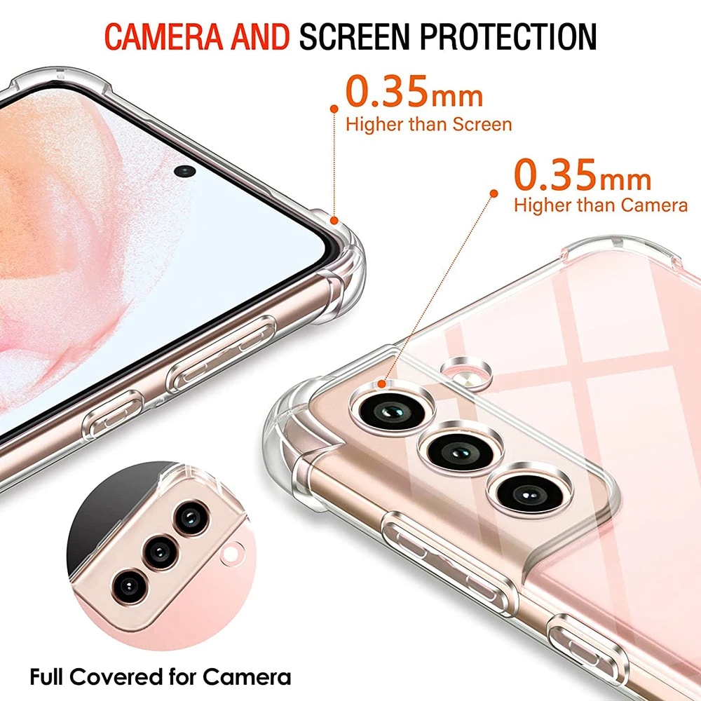 Techsuit Shockproof Clear Silicone - θήκη για Samsung Galaxy A54 - Διάφανο - Image 2