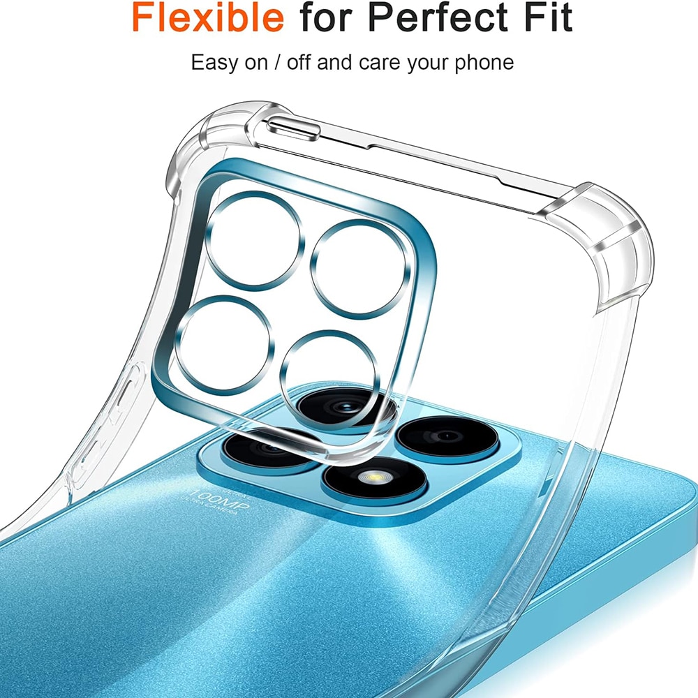 Techsuit Shockproof Clear Silicone - θήκη για Honor X8a - Διάφανο - Image 5