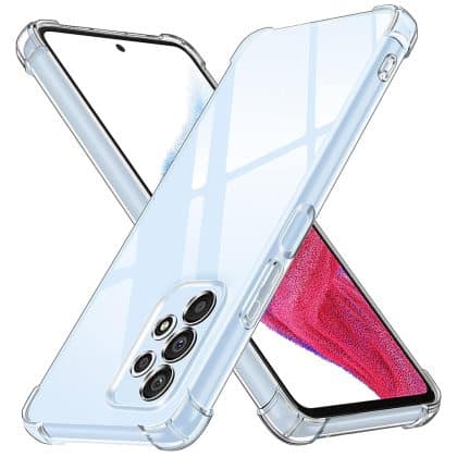 Techsuit Ανθεκτική Διαφανής Σιλικόνη - θήκη για Samsung Galaxy A53 5G - Διάφανο
