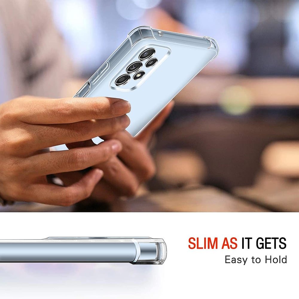 Techsuit Ανθεκτική Διαφανής Σιλικόνη - θήκη για Samsung Galaxy A53 5G - Διάφανο - Image 6