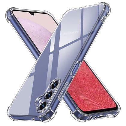 Techsuit Shockproof Clear Silicone - θήκη για Samsung Galaxy A14 - Διάφανο