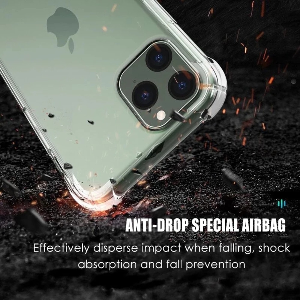 Techsuit Shockproof Clear Silicone - θήκη για Apple iPhone 11 Pro - Διάφανο - Image 5