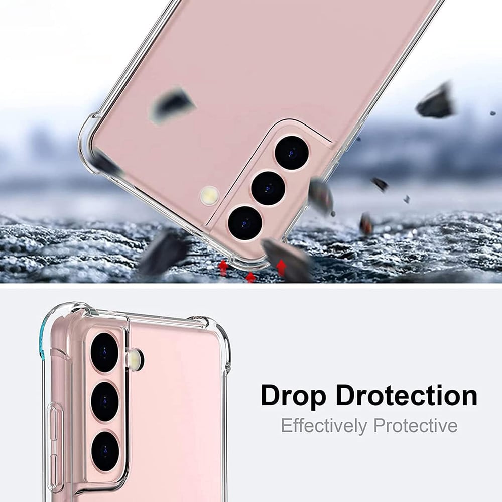 Techsuit Shockproof Clear Silicone - θήκη για Samsung Galaxy S21 5G - Διάφανο - Image 3