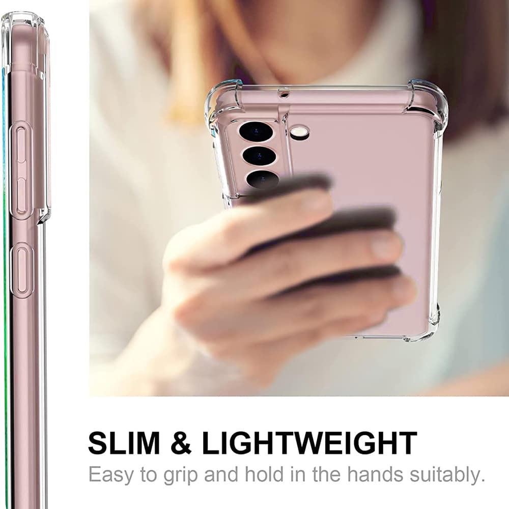 Techsuit Shockproof Clear Silicone - θήκη για Samsung Galaxy S21 5G - Διάφανο - Image 2