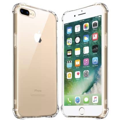 Techsuit Shockproof Clear Silicone - θήκη για Apple iPhone 7 Plus / 8 - Διάφανο