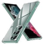 Techsuit Shockproof Clear Silicone - θήκη για Samsung Galaxy S22 Ultra 5G - Διάφανο