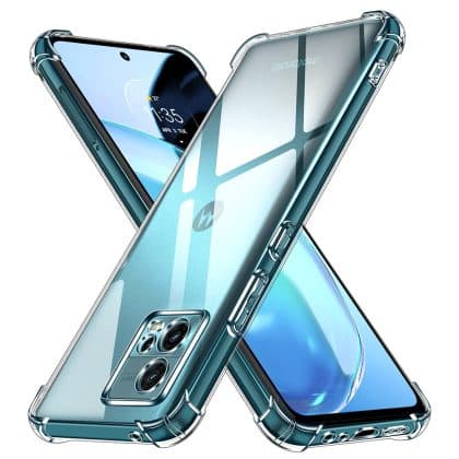 Techsuit Shockproof Clear Silicone - Motorola Moto G72 - Διάφανο