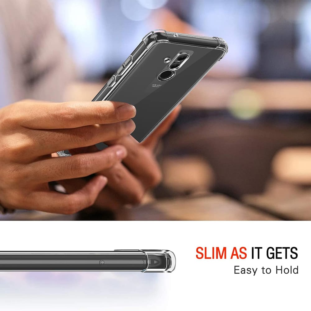 Techsuit Shockproof Clear Silicone - θήκη για Huawei Mate 20 lite - Διάφανο - Image 5
