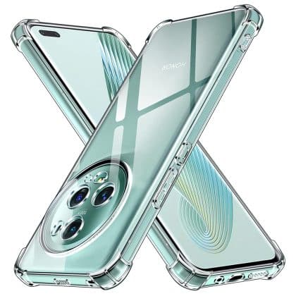 Techsuit Shockproof Clear Silicone - θήκη για Honor Magic5 Pro - Διάφανο