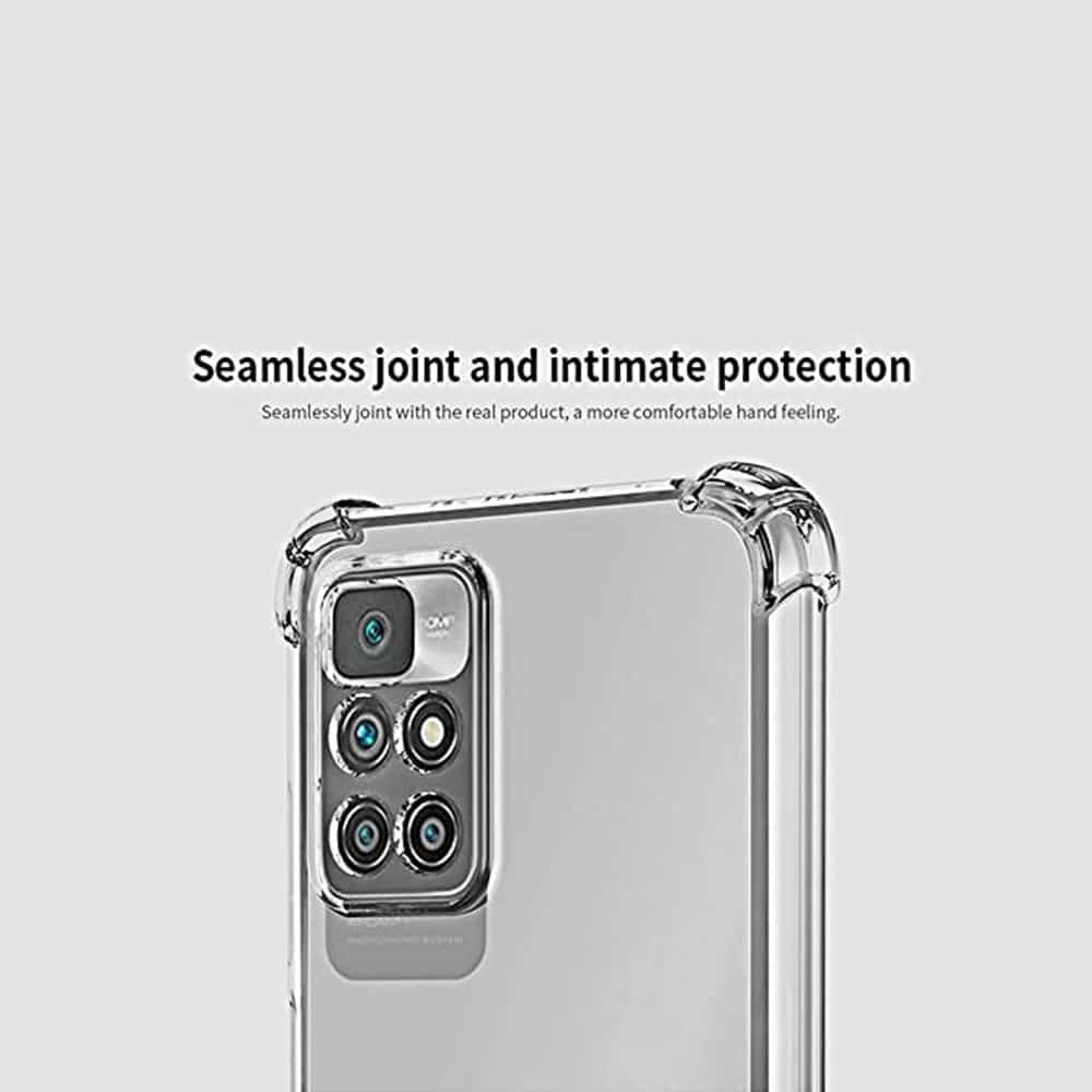 Techsuit Shockproof Clear Silicone - θήκη για Xiaomi Redmi 10 - Διάφανο - Image 4