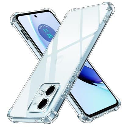 Techsuit Shockproof Clear Silicone - Motorola Moto G84 - Διάφανο